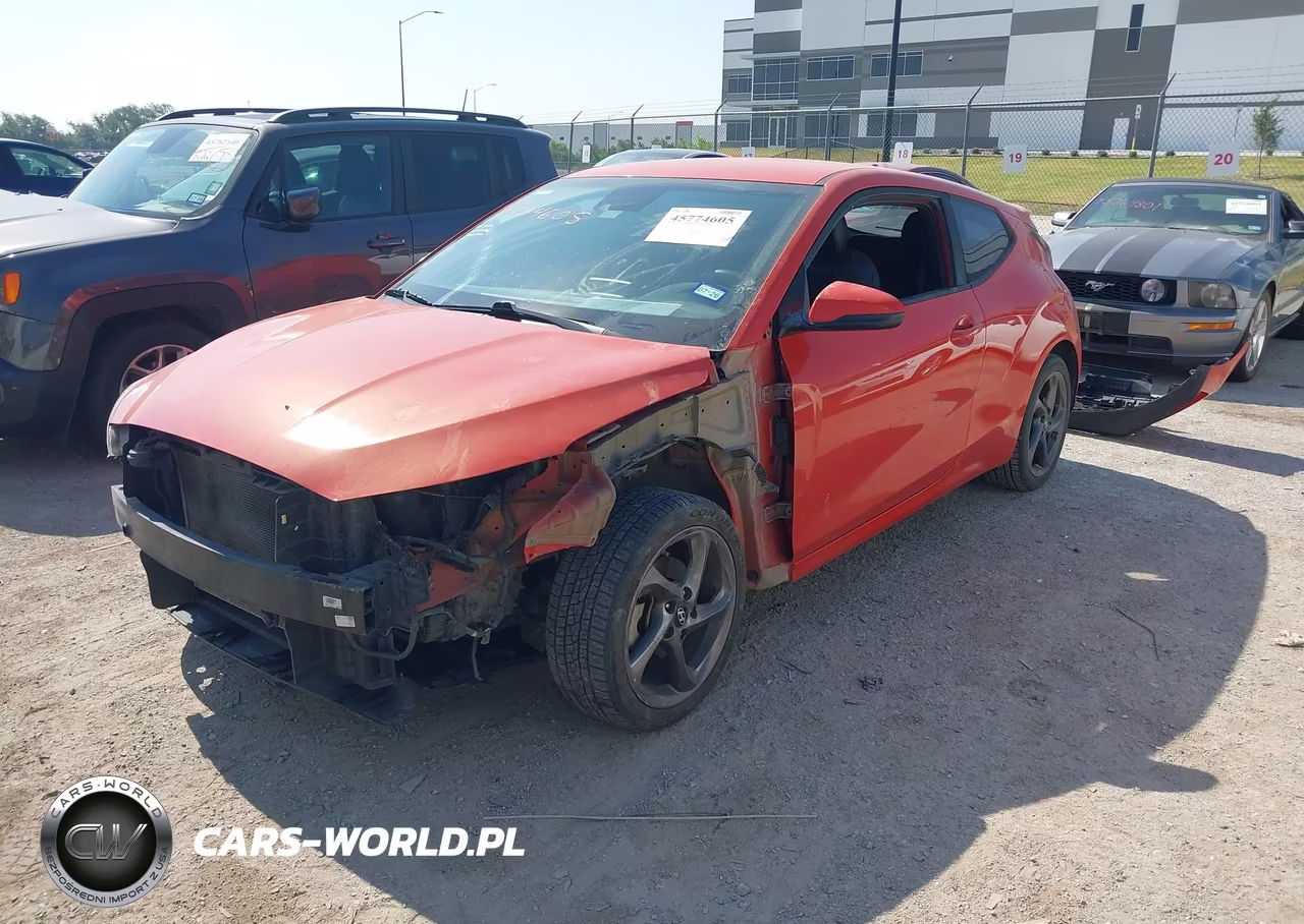 2019 Hyundai Veloster 2.0 VIN:KMHTG6AF4KU011217 - 2