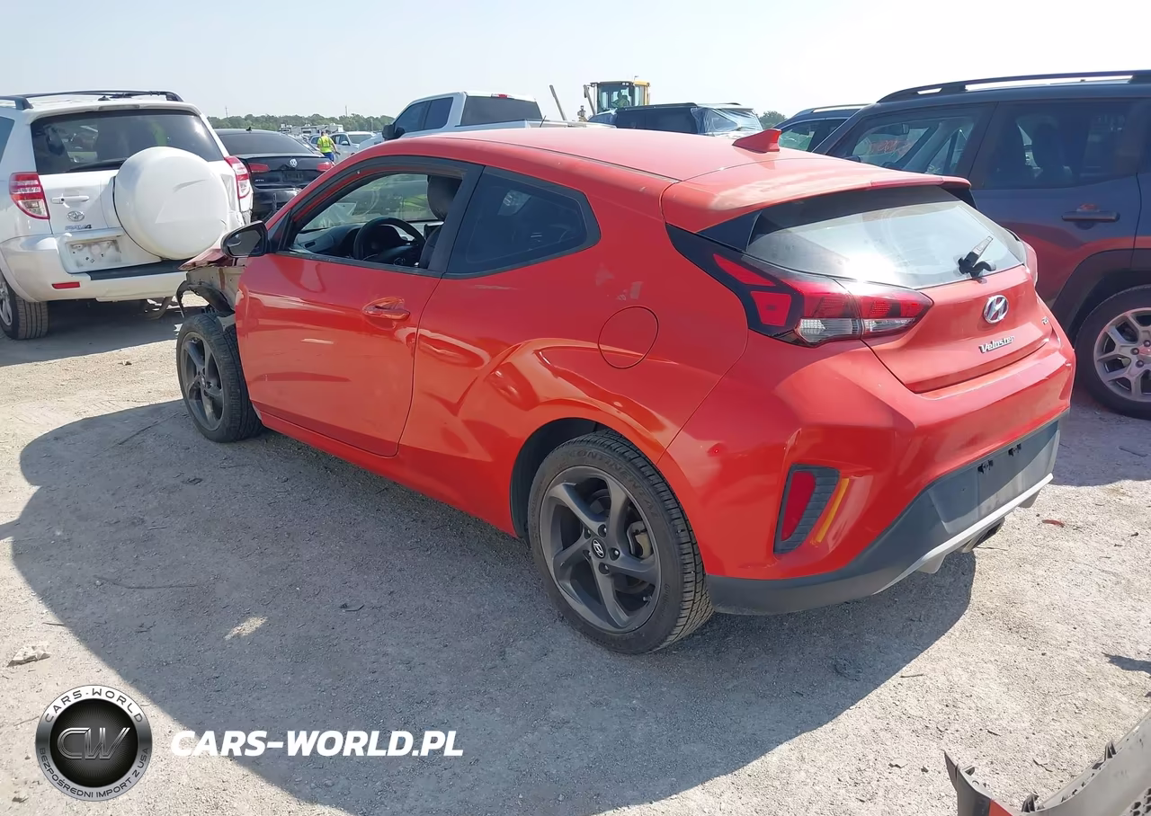 2019 Hyundai Veloster 2.0 VIN:KMHTG6AF4KU011217 - 3