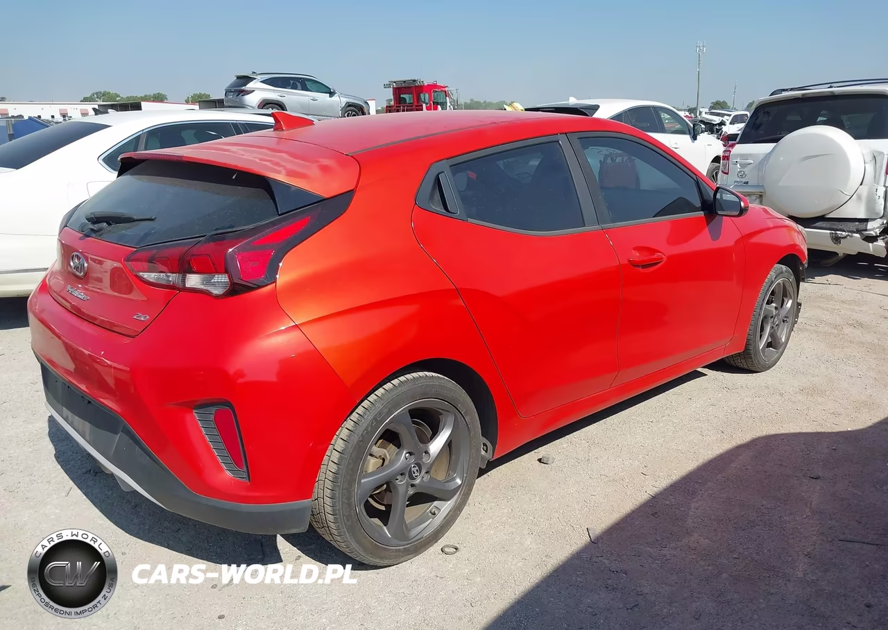 2019 Hyundai Veloster 2.0 VIN:KMHTG6AF4KU011217 - 4