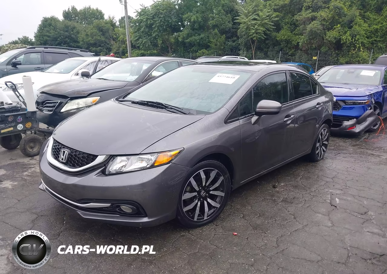2015 Honda Civic Ex-L VIN:2HGFB2F91FH503564 - 2