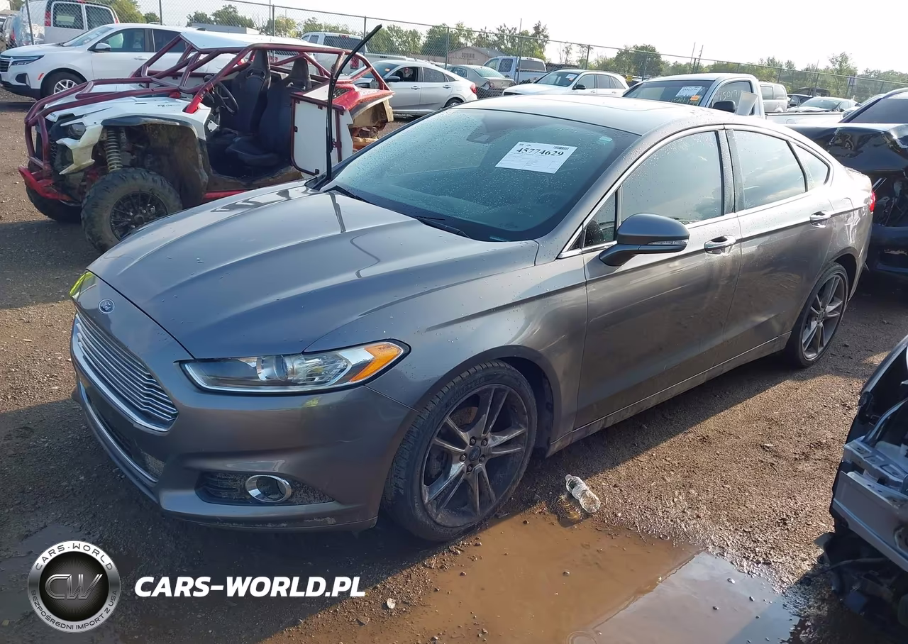 2013 Ford Fusion Titanium VIN:3FA6P0K96DR134721 - 2