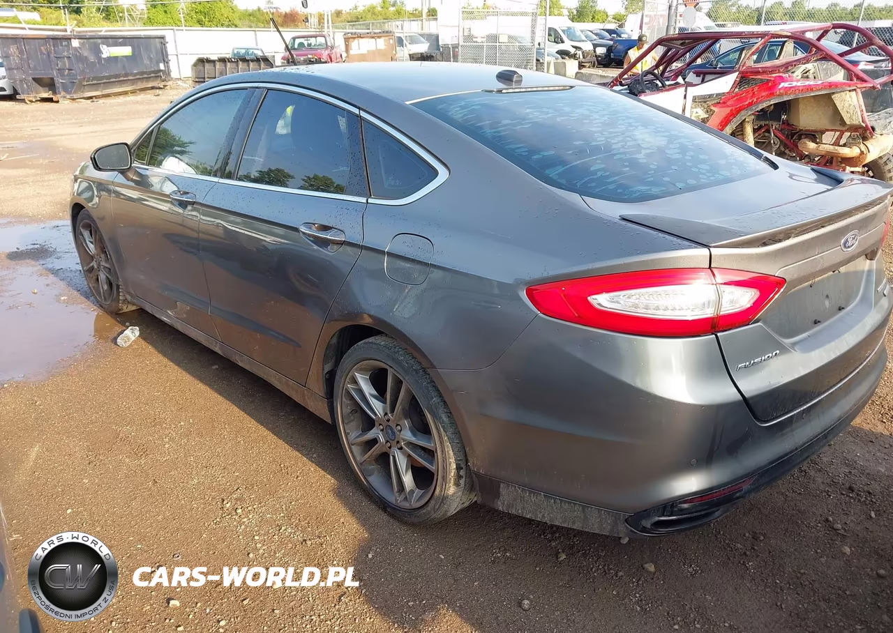 2013 Ford Fusion Titanium VIN:3FA6P0K96DR134721 - 3