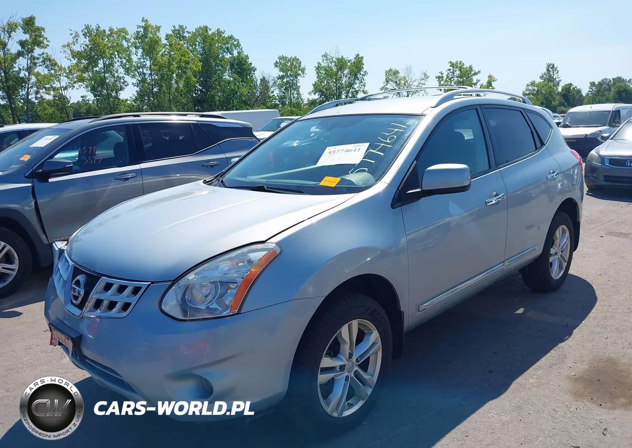 2013 Nissan Rogue Sv VIN:JN8AS5MV4DW137824 - 2