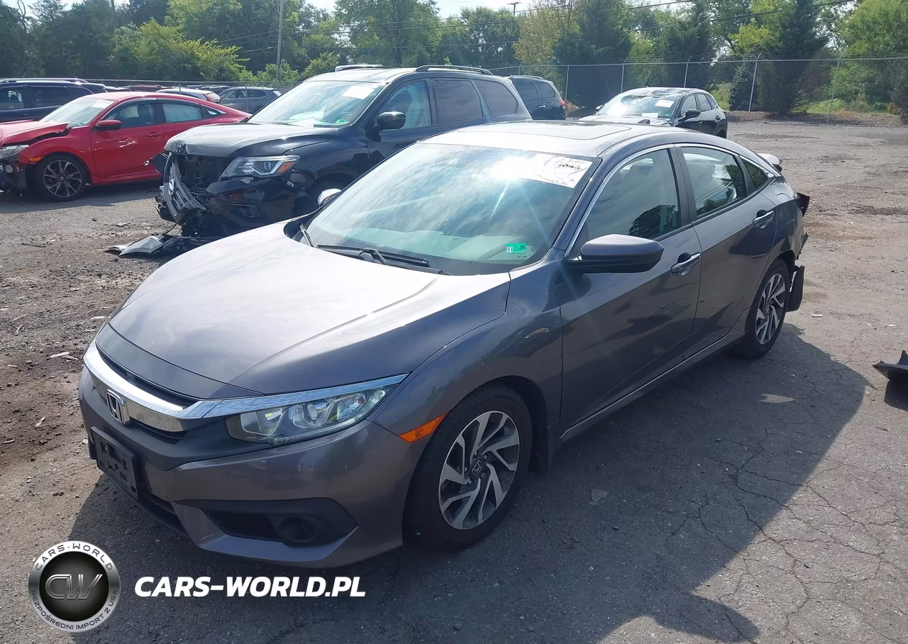 2017 Honda Civic Ex VIN:19XFC2F88HE050044 - 2