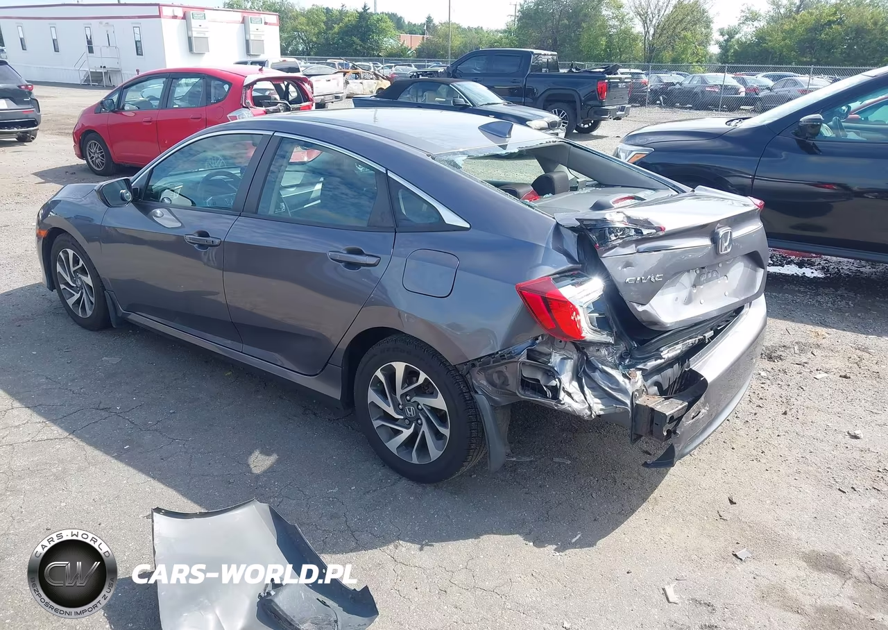 2017 Honda Civic Ex VIN:19XFC2F88HE050044 - 3