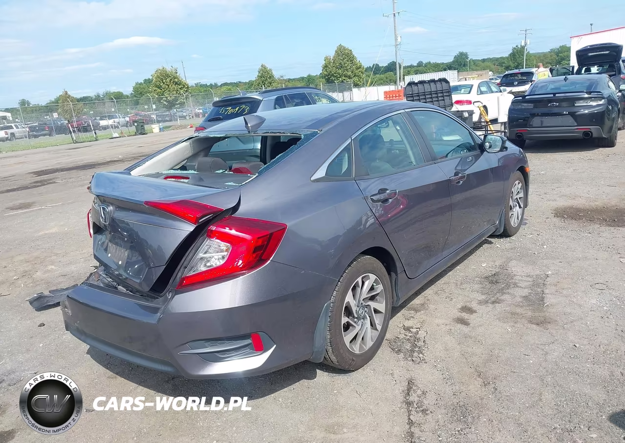 2017 Honda Civic Ex VIN:19XFC2F88HE050044 - 4