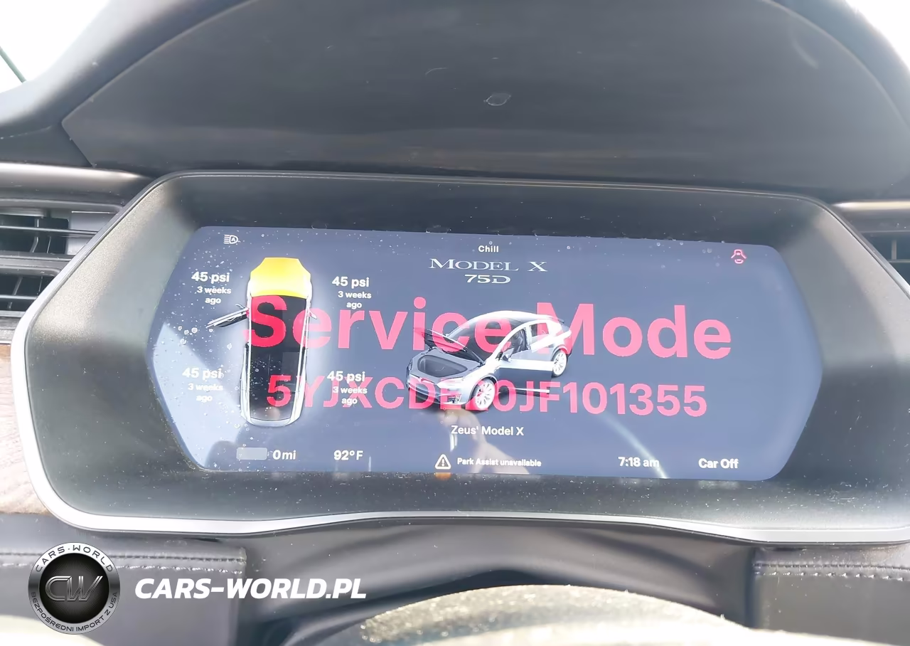 2018 Tesla Model X 100D-75D-P100D VIN:5YJXCDE20JF101355 - 18