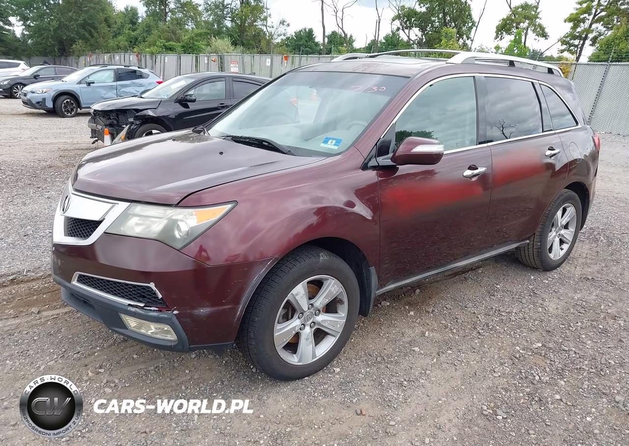 2010 Acura Mdx Technology Package VIN:2HNYD2H65AH520374 - 2