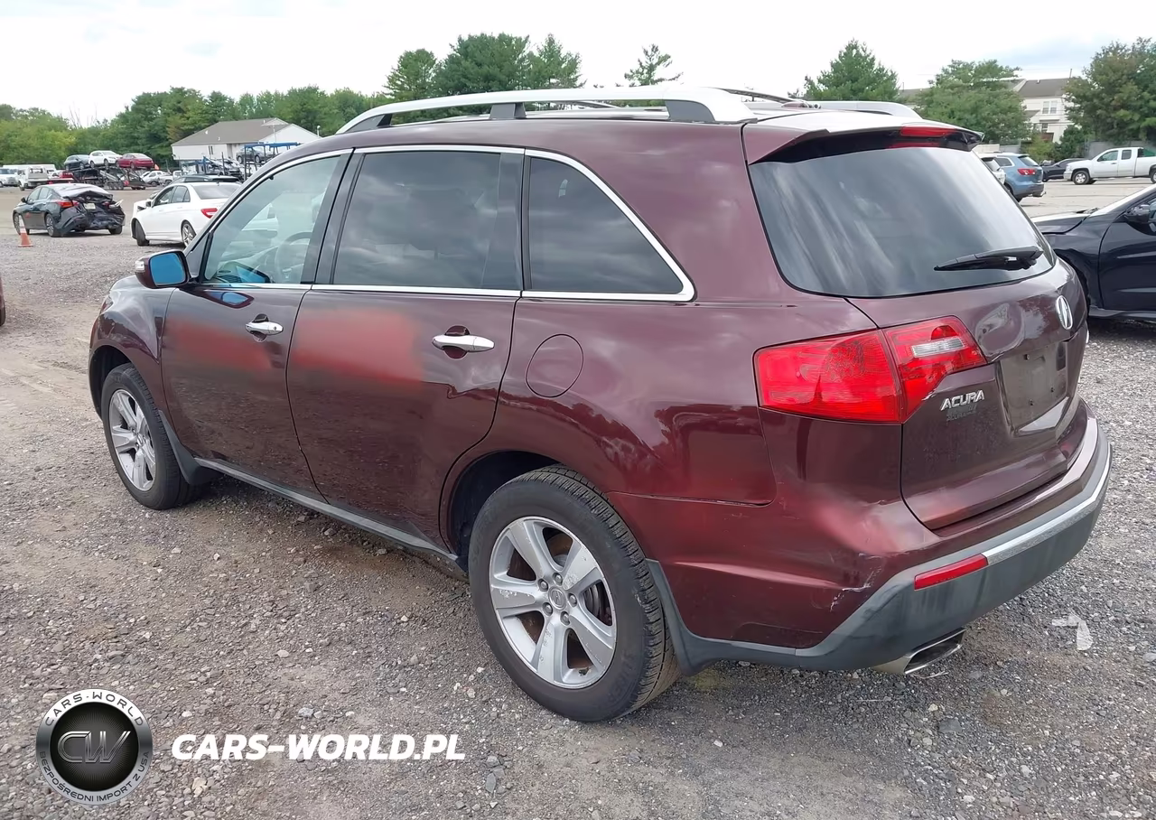 2010 Acura Mdx Technology Package VIN:2HNYD2H65AH520374 - 3