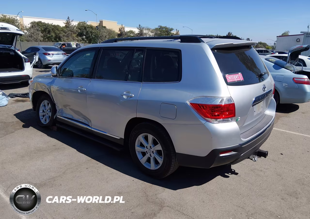 2013 Toyota Highlander Se V6 VIN:5TDZK3EH2DS108544 - 3