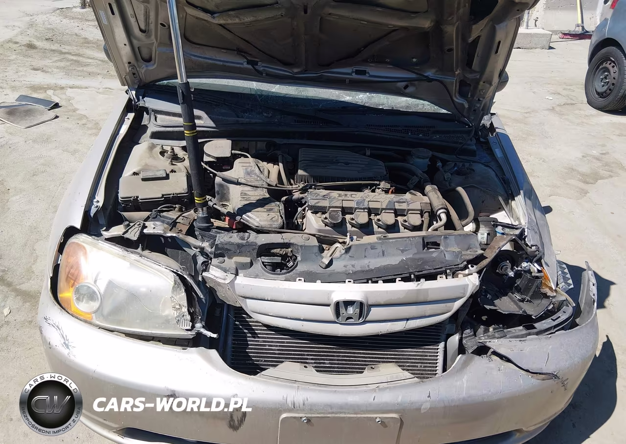 2002 Honda Civic Lx VIN:JHMES16672S001976 - 10