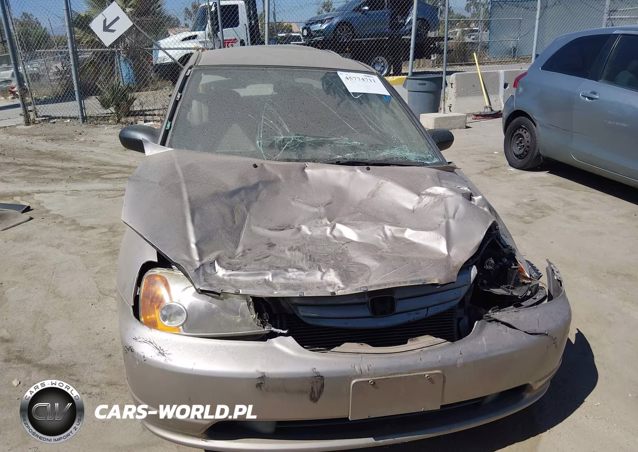 2002 Honda Civic Lx VIN:JHMES16672S001976 - 12