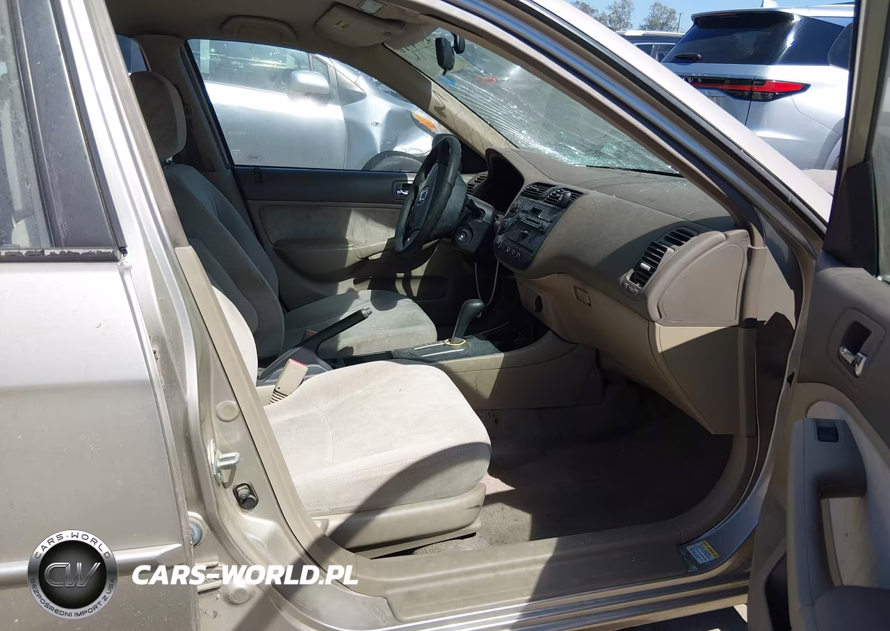 2002 Honda Civic Lx VIN:JHMES16672S001976 - 5