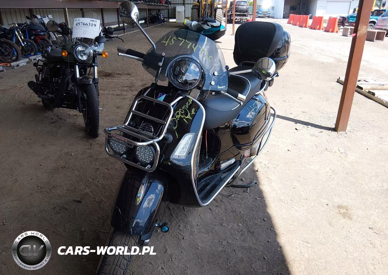 2007 Vespa Gts 250 VIN:ZAPM459L175004974 - 2