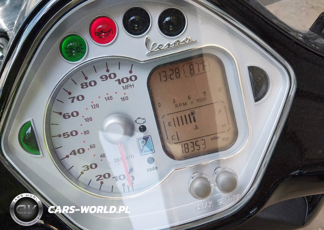 2007 Vespa Gts 250 VIN:ZAPM459L175004974 - 7