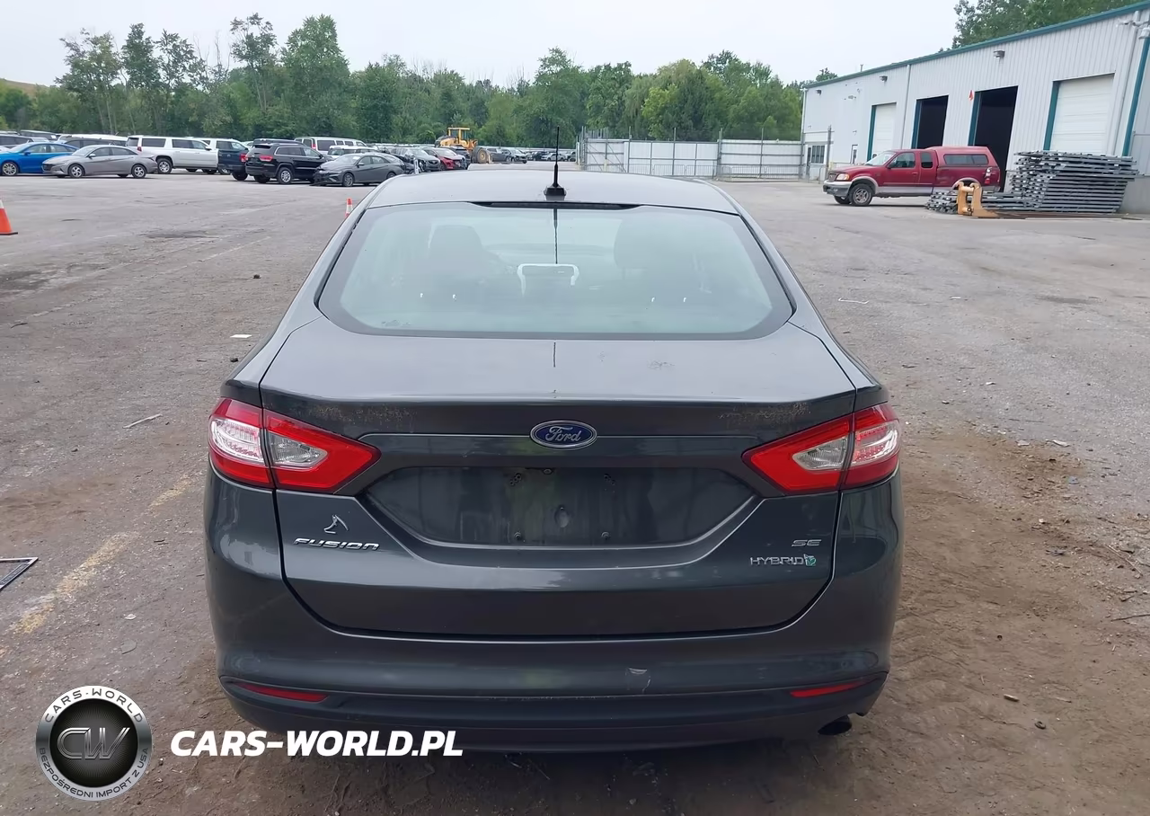 2016 Ford Fusion Hybrid Se VIN:3FA6P0LU5GR389304 - 16