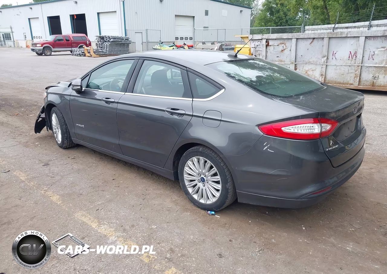 2016 Ford Fusion Hybrid Se VIN:3FA6P0LU5GR389304 - 3