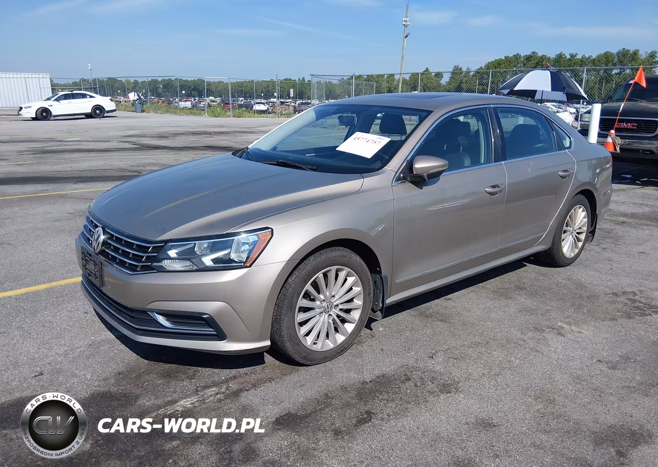 2016 Volkswagen Passat 1.8T Se VIN:1VWBT7A39GC016835 - 2