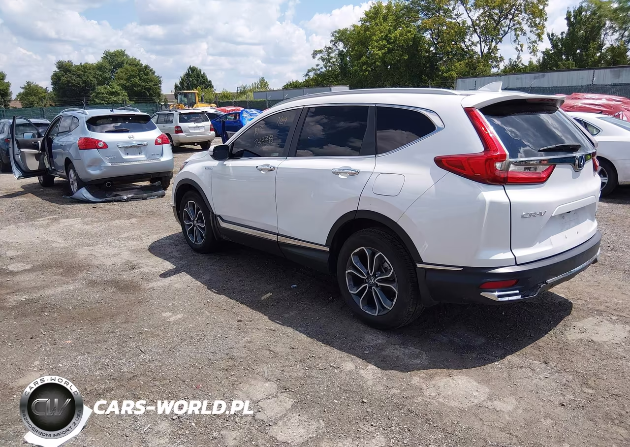 2022 Honda Cr-V Hybrid Touring VIN:5J6RT6H91NL044836 - 3