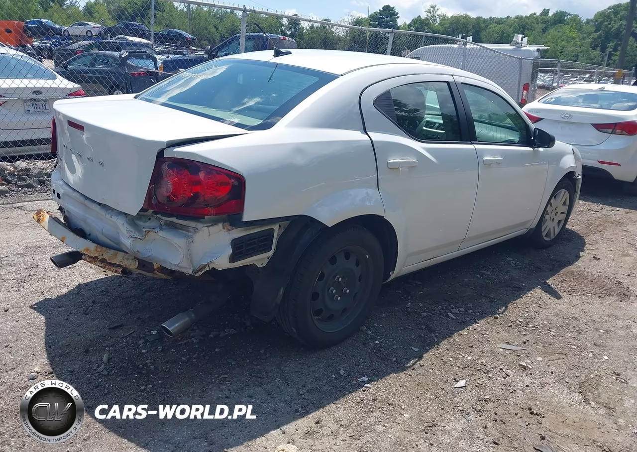 2013 Dodge Avenger Se V6 VIN:1C3CDZAGXDN772620 - 4