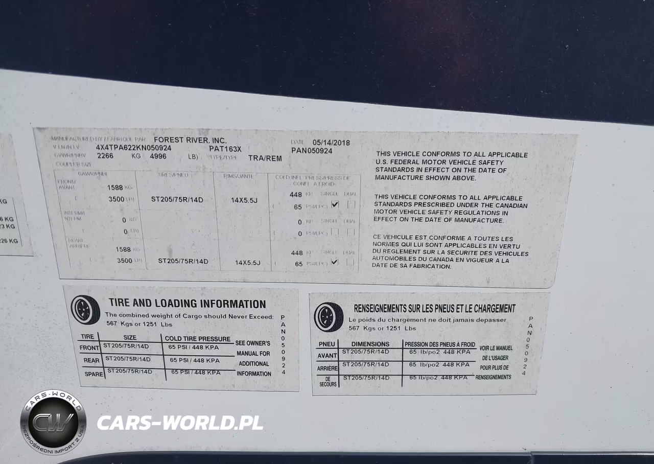 2019 Palomino Other VIN:4X4TPA622KN050924 - 9
