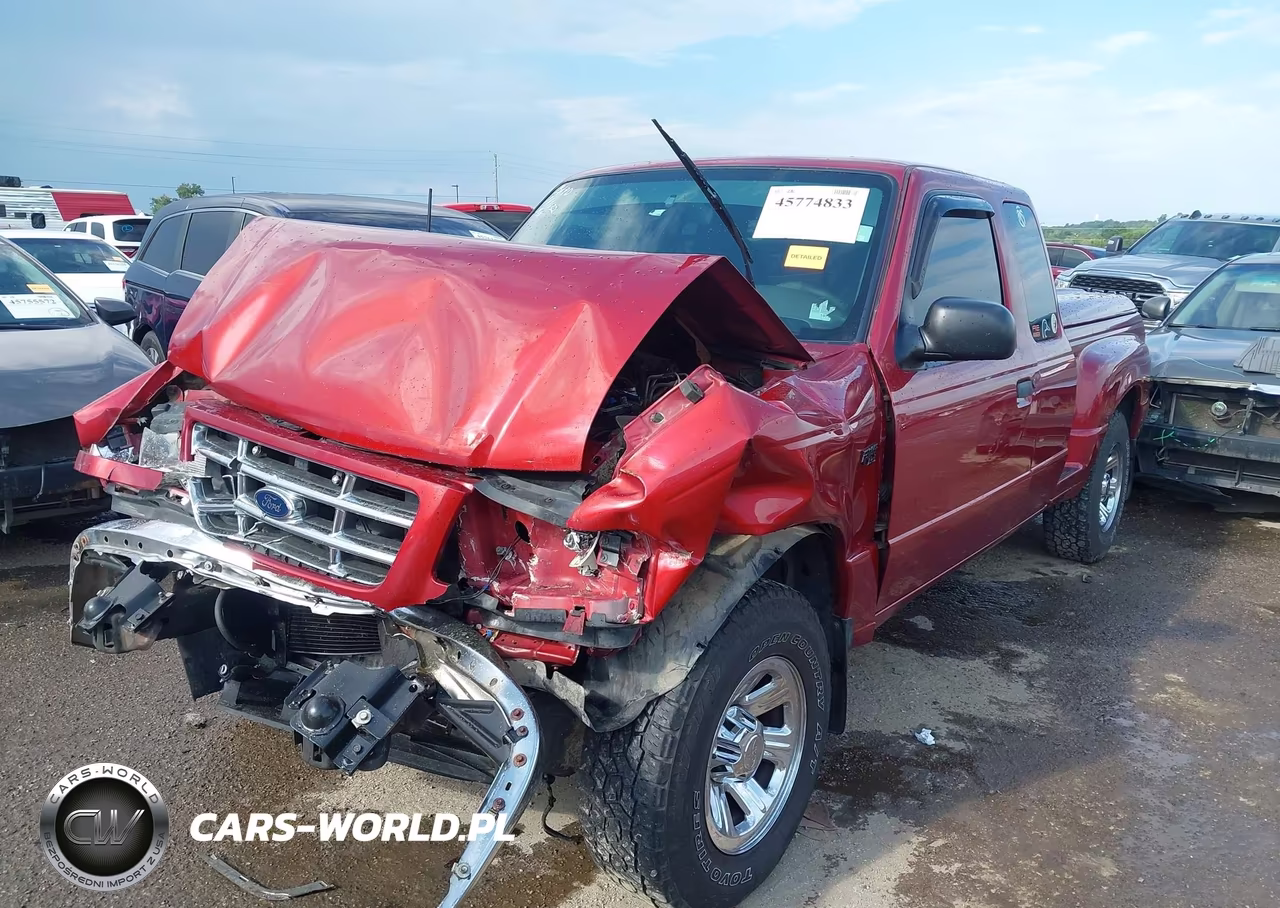 2001 Ford Ranger Edge-Xlt VIN:1FTYR14E21PA24894 - 2