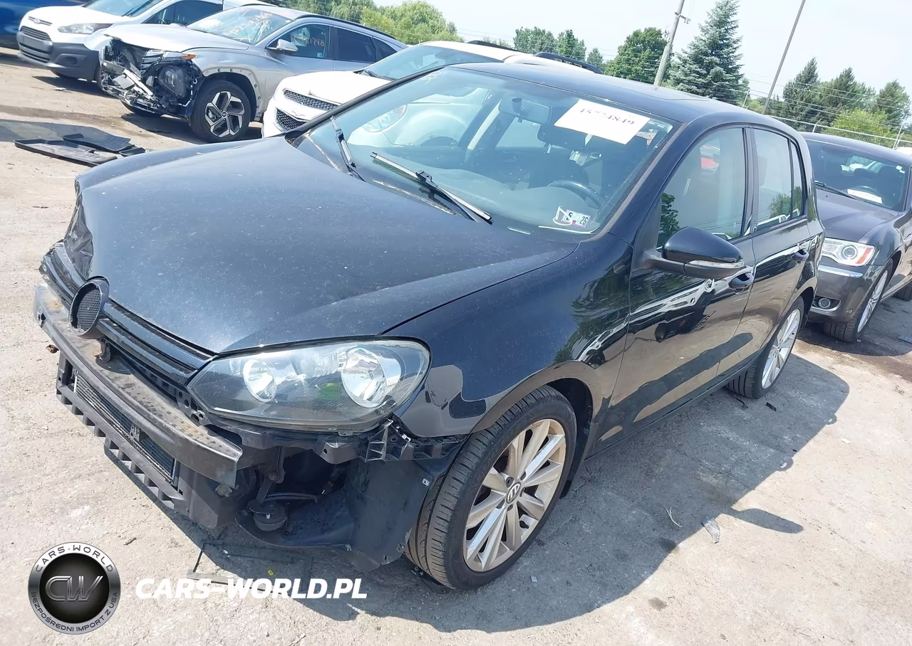 2014 Volkswagen Golf VIN:WVWDM7AJ9EW000203 - 2