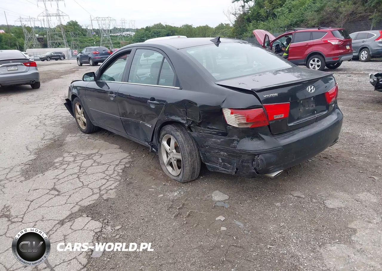 2009 Hyundai Sonata Se V6 VIN:5NPEU46F39H529584 - 3