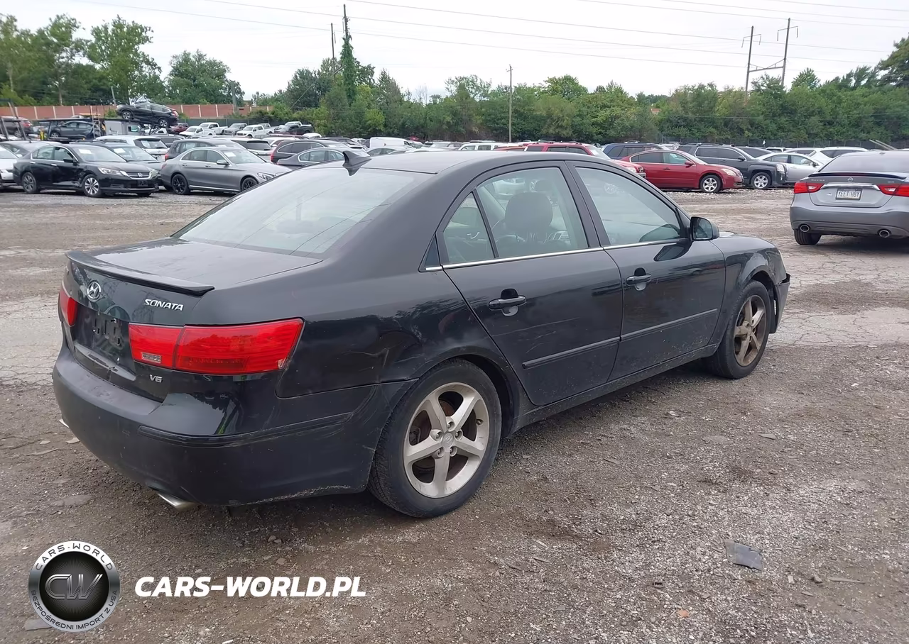 2009 Hyundai Sonata Se V6 VIN:5NPEU46F39H529584 - 4