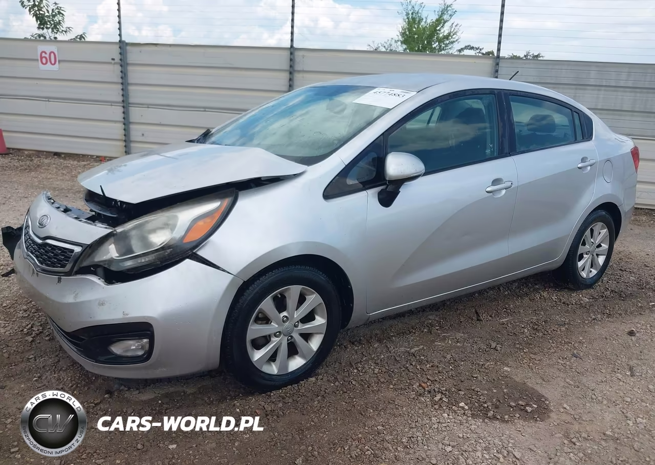2013 Kia Rio Ex VIN:KNADN4A30D6132226 - 2