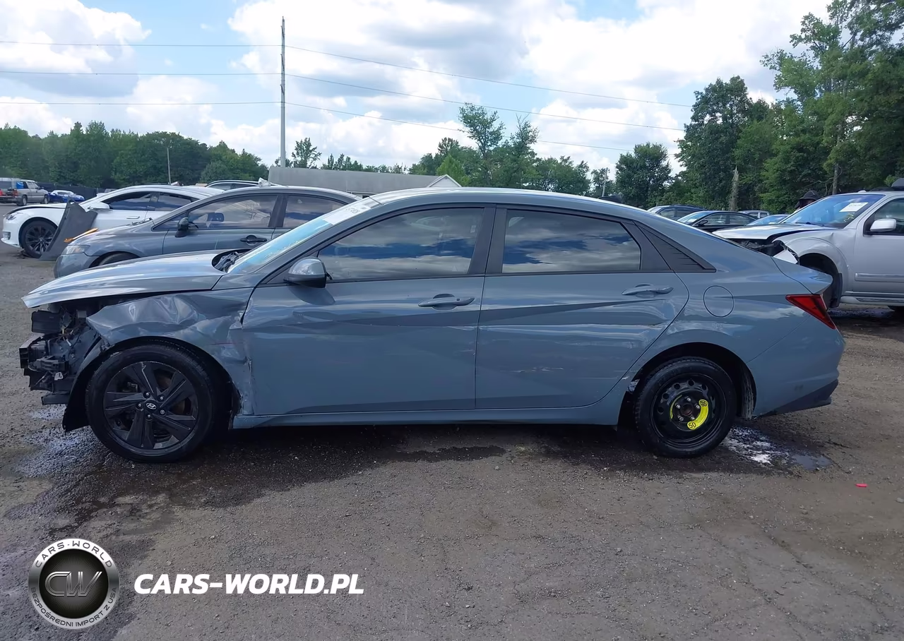 2021 Hyundai Elantra Sel VIN:KMHLM4AG6MU195584 - 14
