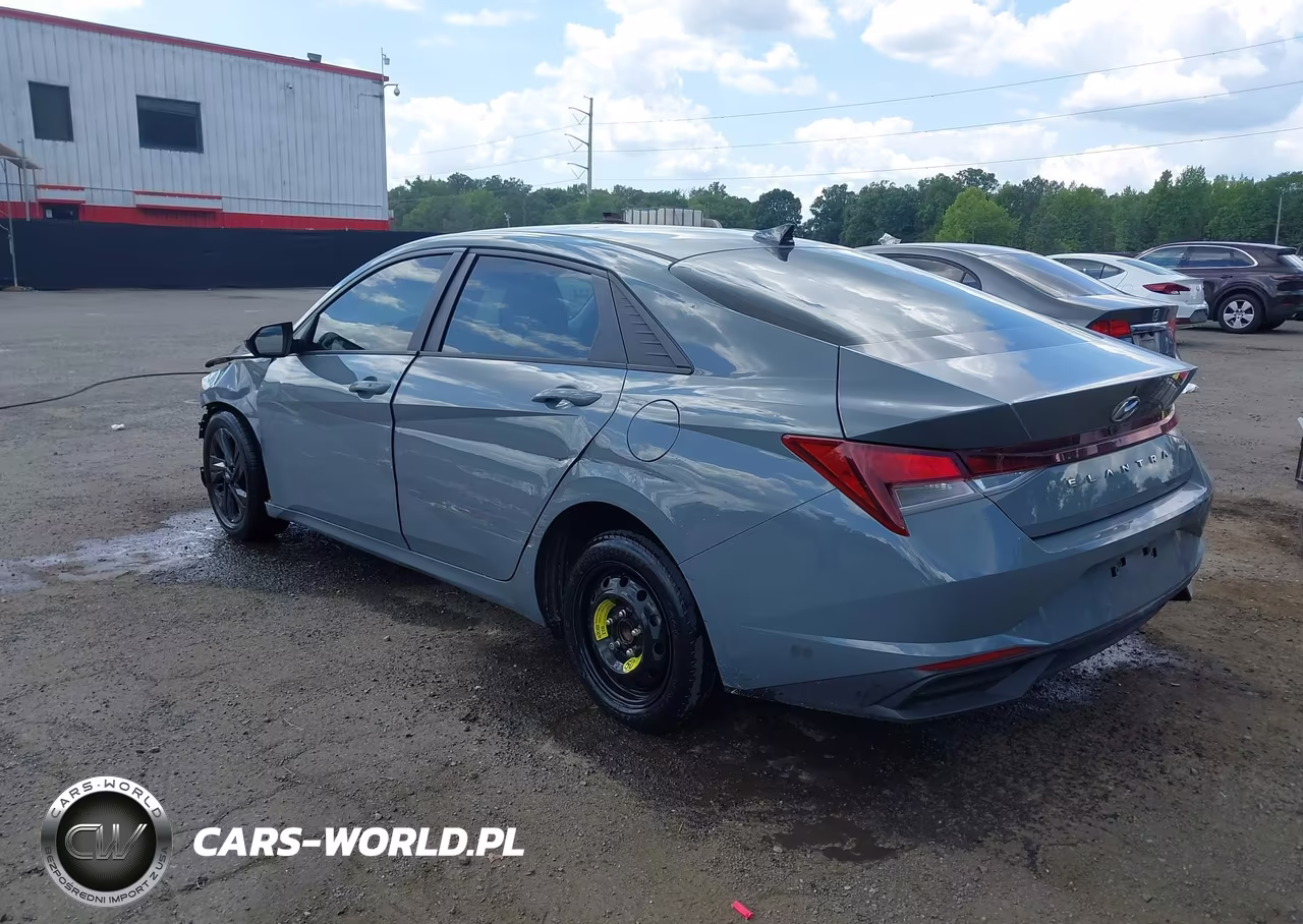 2021 Hyundai Elantra Sel VIN:KMHLM4AG6MU195584 - 3