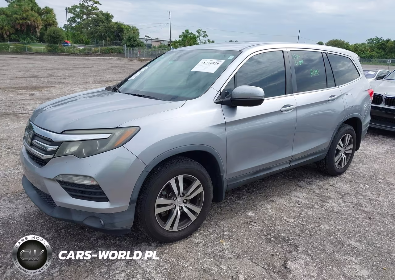 2017 Honda Pilot Ex-L VIN:5FNYF6H69HB024534 - 2