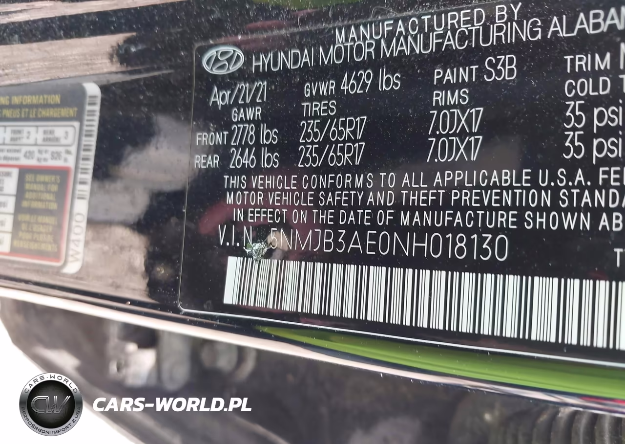 2022 Hyundai Tucson Sel VIN:5NMJB3AE0NH018130 - 9
