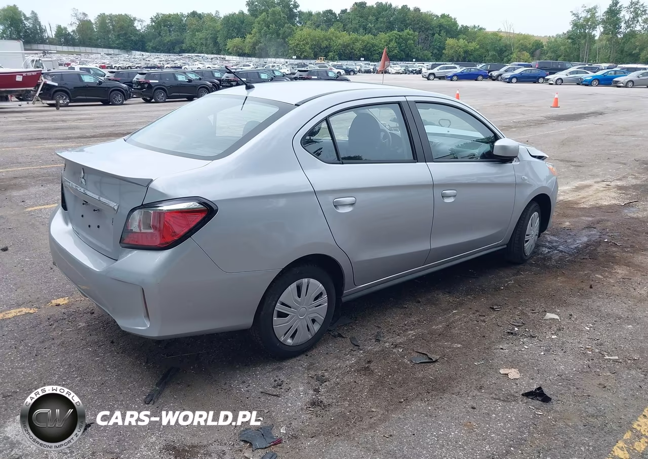 2024 Mitsubishi Mirage G4 Es VIN:ML32FUFJ1RHF09937 - 4