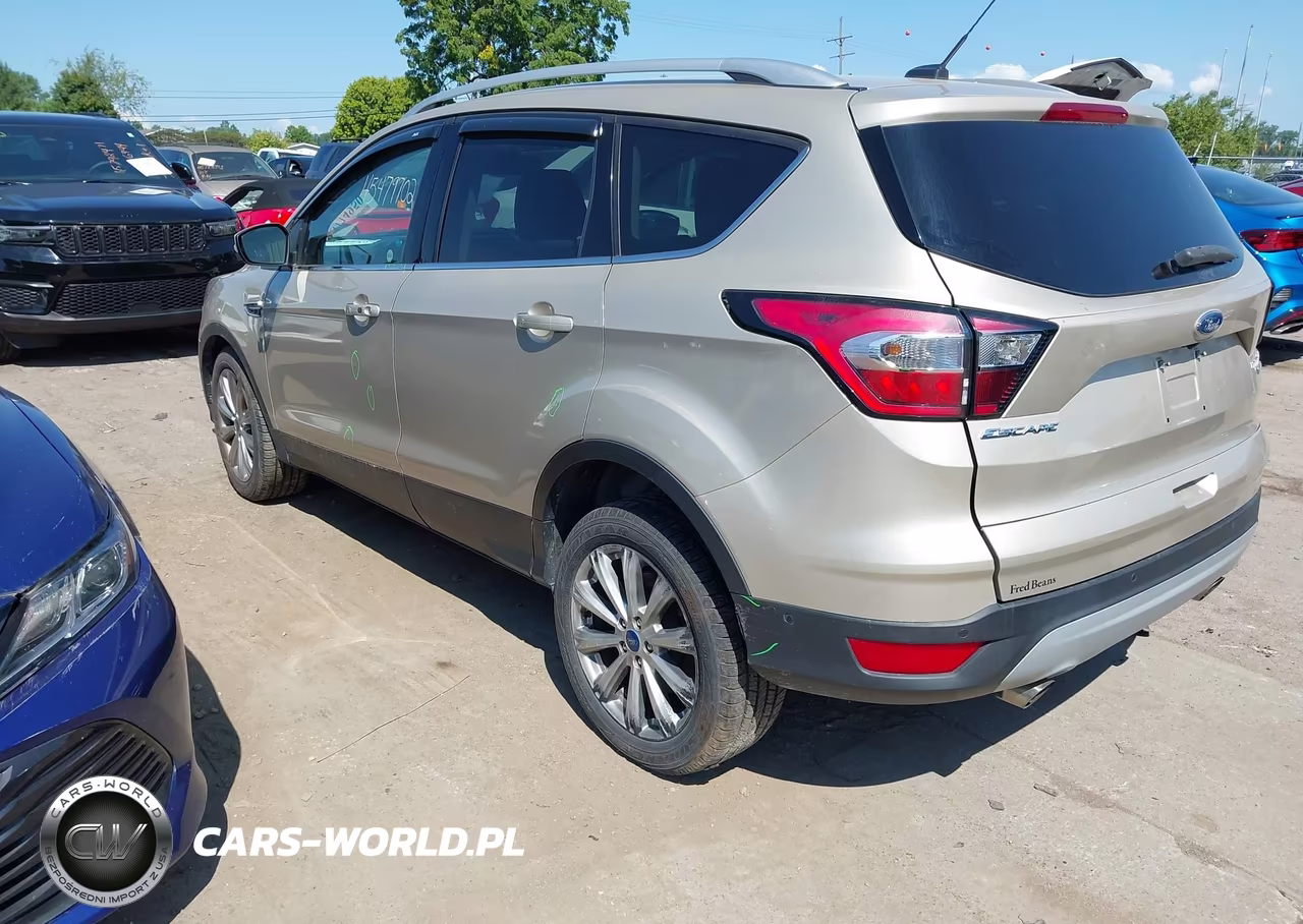 2017 Ford Escape Titanium VIN:1FMCU0JD0HUE83766 - 3