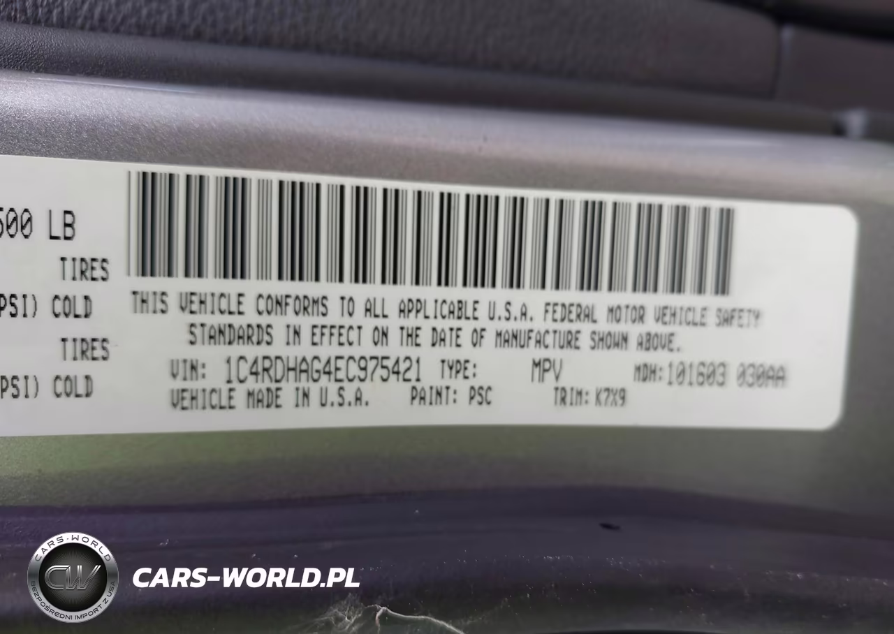 2014 Dodge Durango Sxt VIN:1C4RDHAG4EC975421 - 9