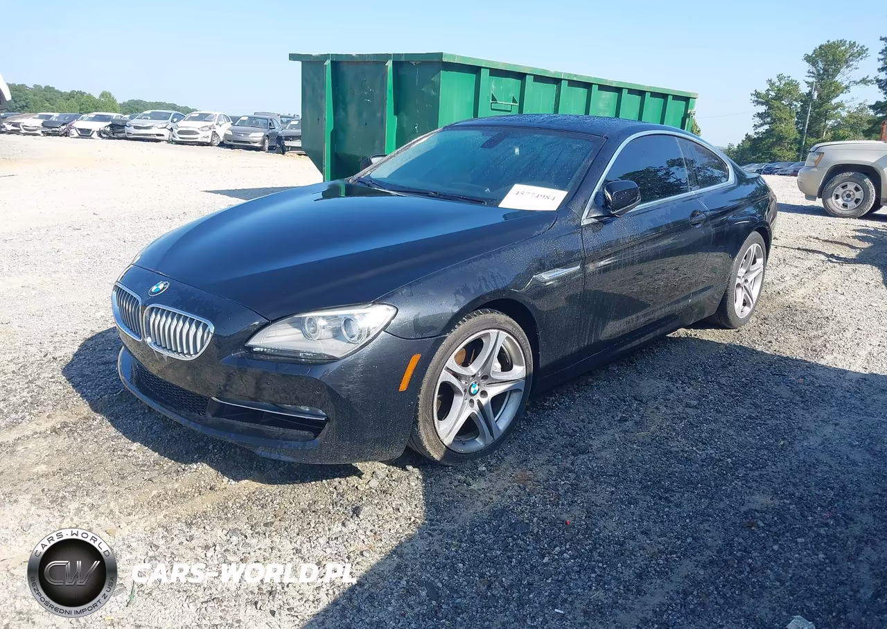 2012 BMW 650I VIN:WBALX3C59CDV77864 - 2