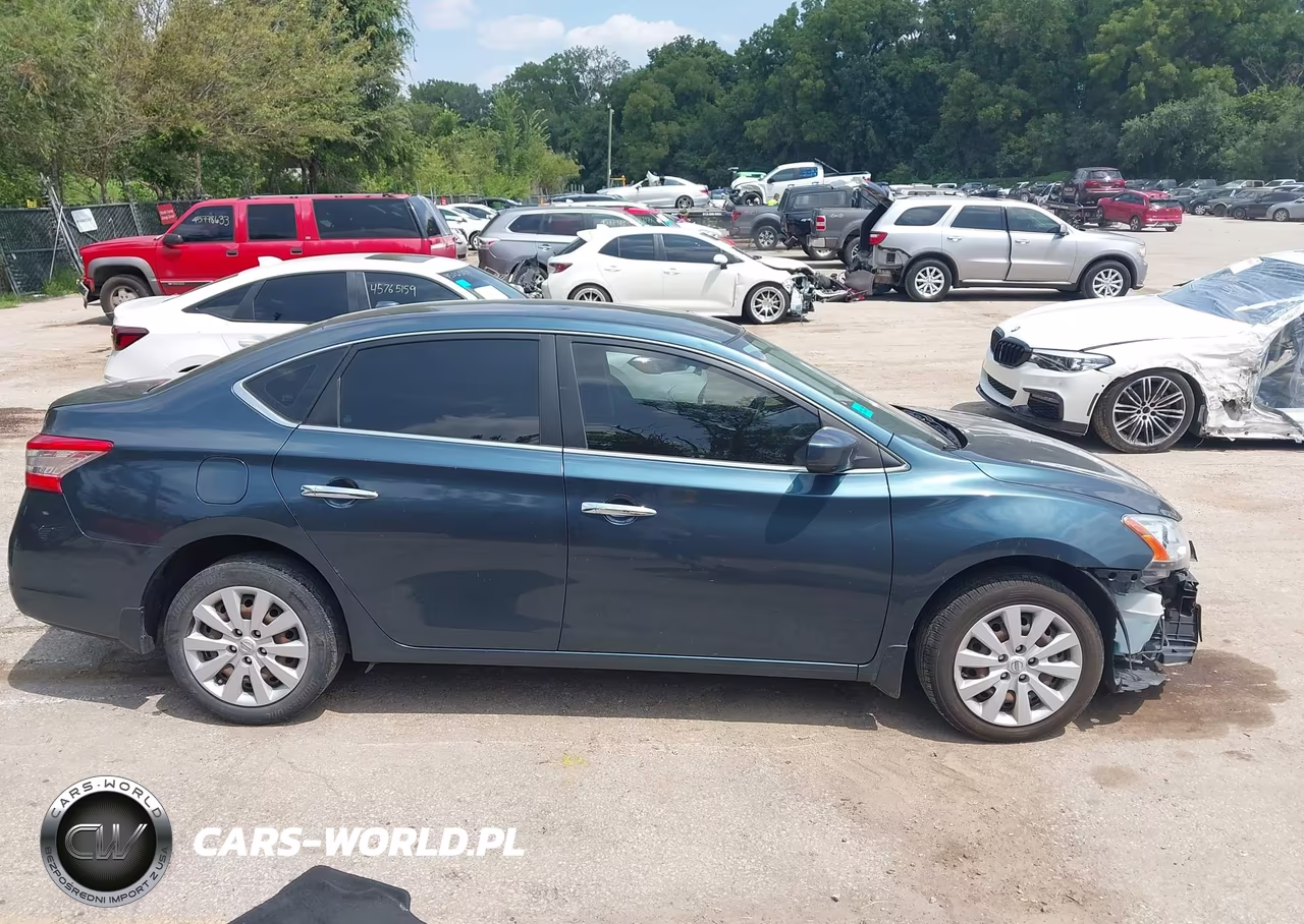 2015 Nissan Sentra Sv VIN:3N1AB7AP6FY271634 - 13