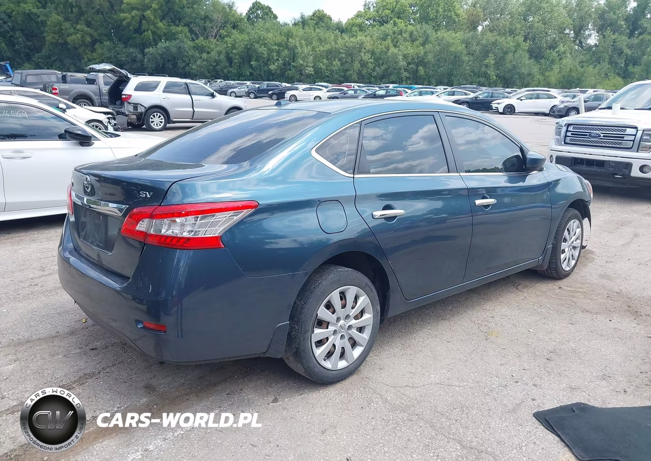 2015 Nissan Sentra Sv VIN:3N1AB7AP6FY271634 - 4