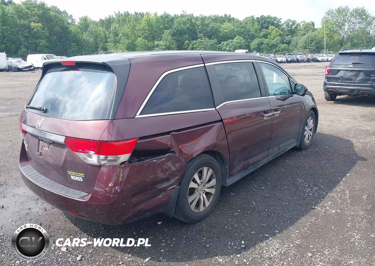 2014 Honda Odyssey Ex-L VIN:5FNRL5H69EB076071 - 17