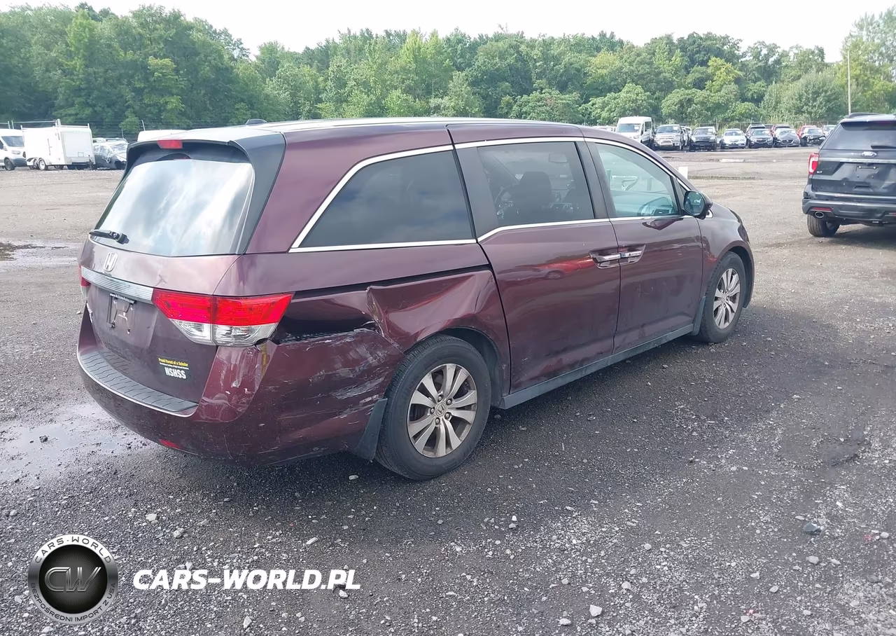 2014 Honda Odyssey Ex-L VIN:5FNRL5H69EB076071 - 4