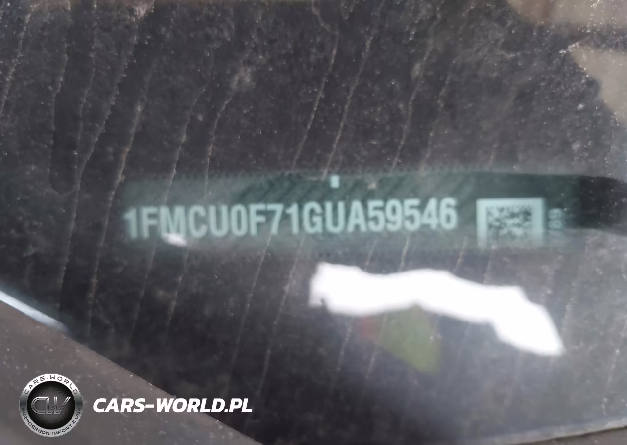 2016 Ford Escape S VIN:1FMCU0F71GUA59546 - 9