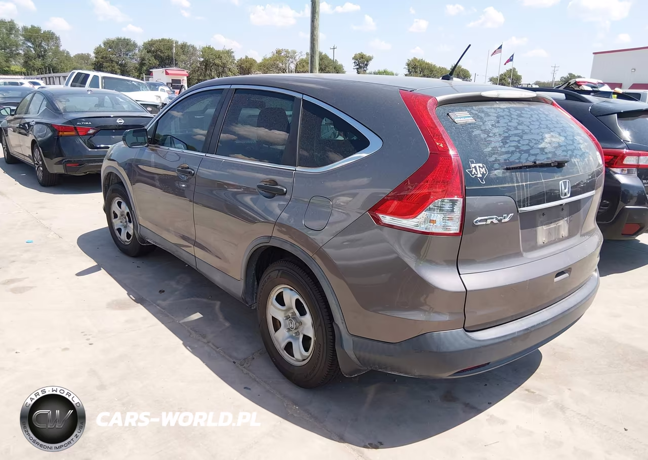 2013 Honda Cr-V Lx VIN:3CZRM3H34DG709232 - 3