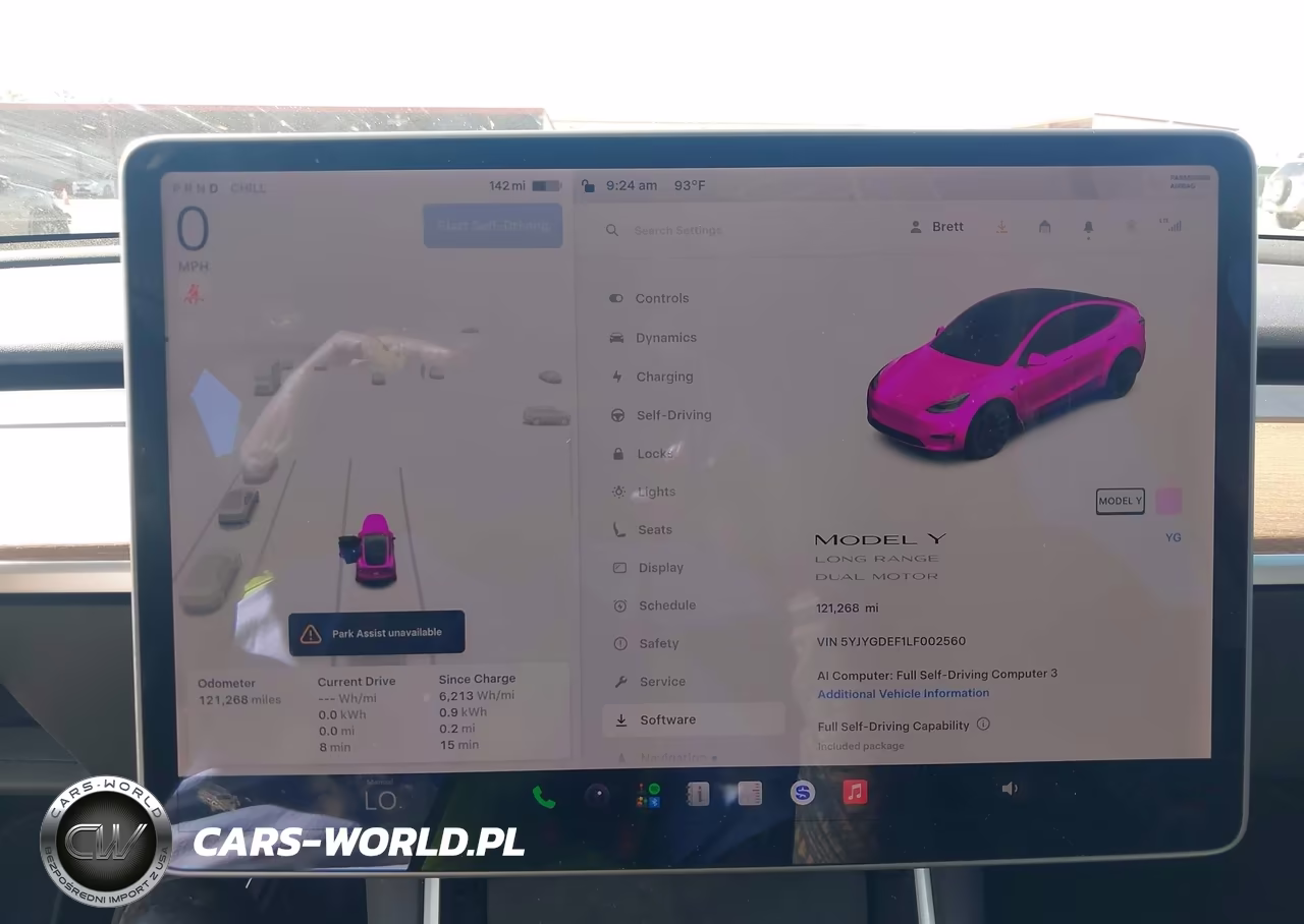 2020 Tesla Model Y Long Range Dual Motor All-Wheel Drive-Performance Dual Motor All-Wheel Drive VIN:5YJYGDEF1LF002560 - 19
