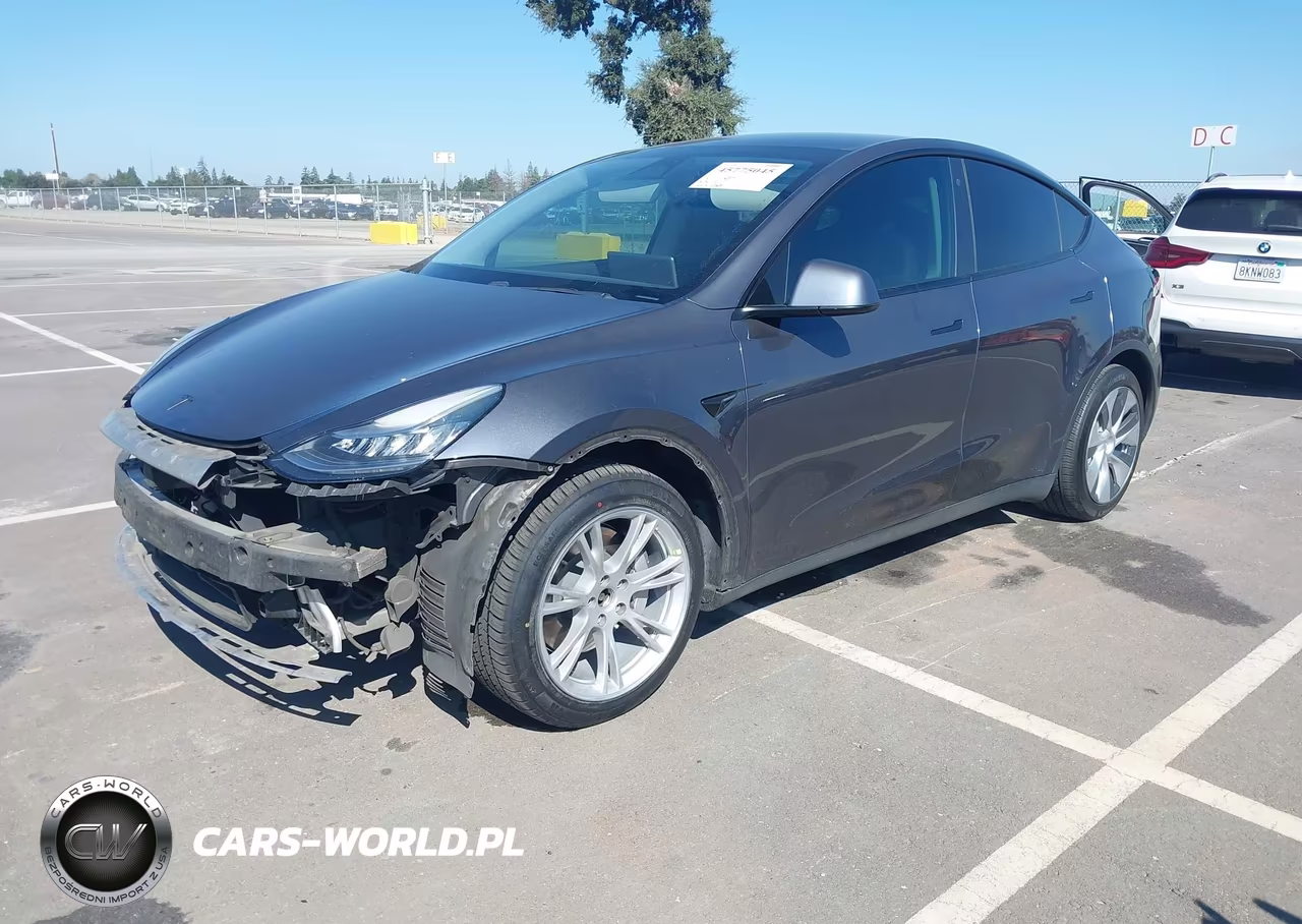 2020 Tesla Model Y Long Range Dual Motor All-Wheel Drive-Performance Dual Motor All-Wheel Drive VIN:5YJYGDEF1LF002560 - 2