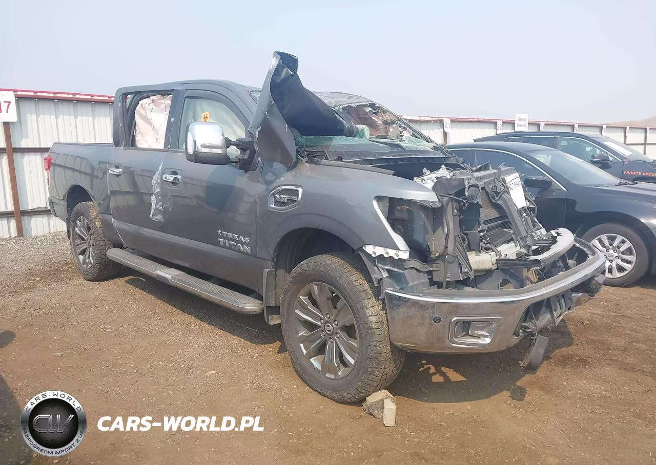 2017 Nissan Titan Sl VIN:1N6AA1E55HN561527 - 1