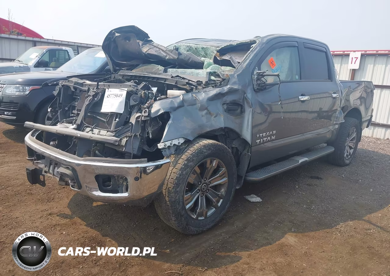 2017 Nissan Titan Sl VIN:1N6AA1E55HN561527 - 2