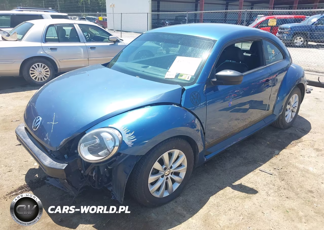 2017 Volkswagen Beetle #Pinkbeetle-1.8T Classic-1.8T S VIN:3VWF17AT5HM622401 - 2