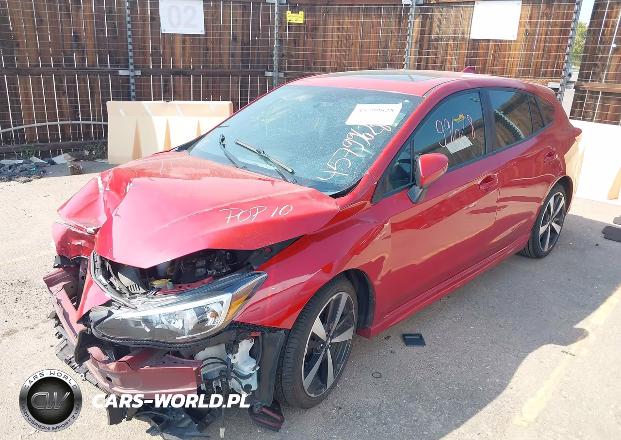 2019 Subaru Impreza 2.0I Sport VIN:4S3GTAM69K3750671 - 2